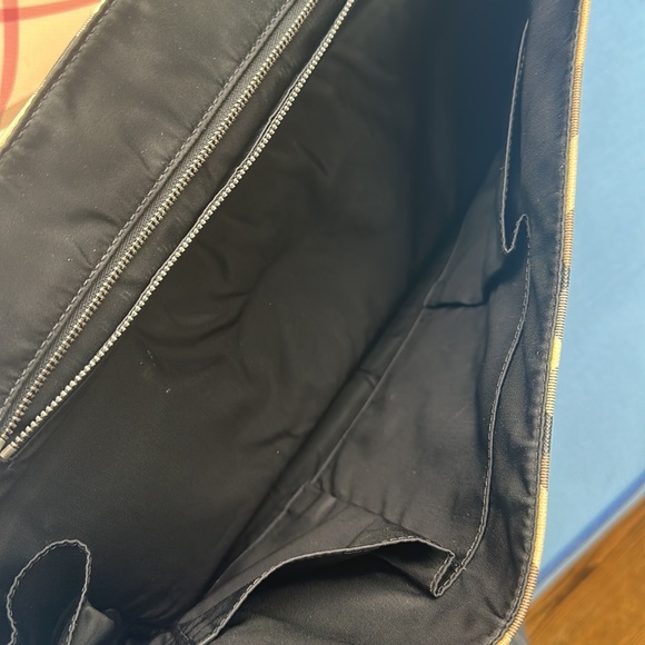 Like new!! Beautiful Burberry Diaper (or work) bag. Easy to clean material. - Picture 2 of 5